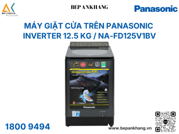 Máy giặt cửa trên Panasonic Inverter 12.5 Kg / NA-FD125V1BV